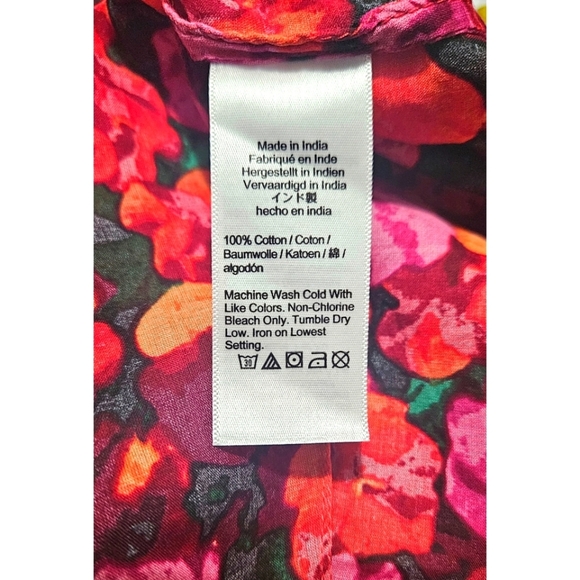 J.Crew Empire-waist cotton voile dress in floral - Picture 8 of 8